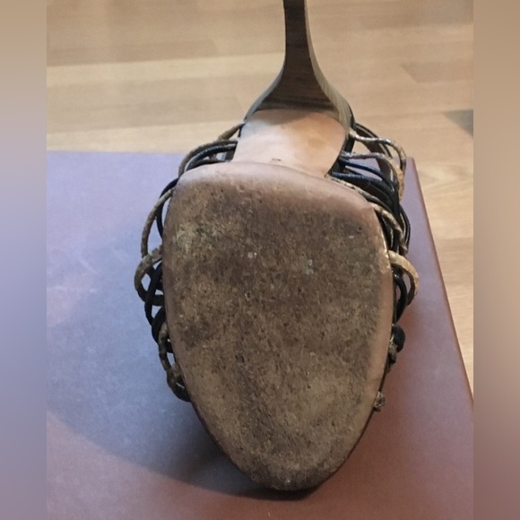 Coach Jody Vegan Leather Python Print Pumps - Picture 6 of 8